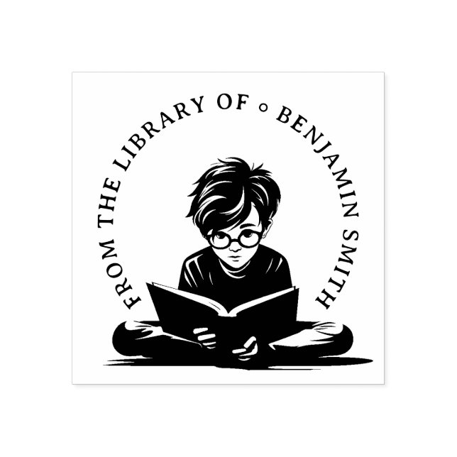 Tampon de livre personnalisé pour enfants (Impression)