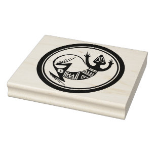 Tampon de motif grand Gecko du Sud-Ouest