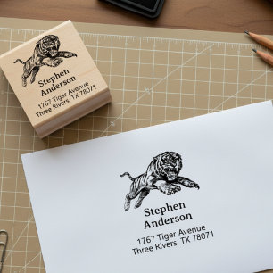Tampon de renvoi d'adresse Mighty Tiger