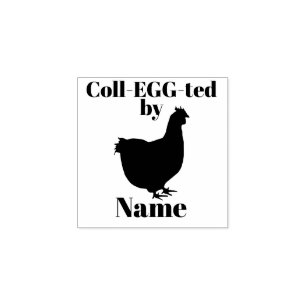 Tampon des oeufs d'enfant - Rhode Island Red Hen