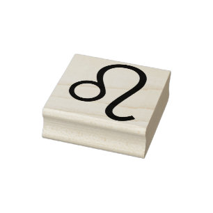tampon en art symbole du lion