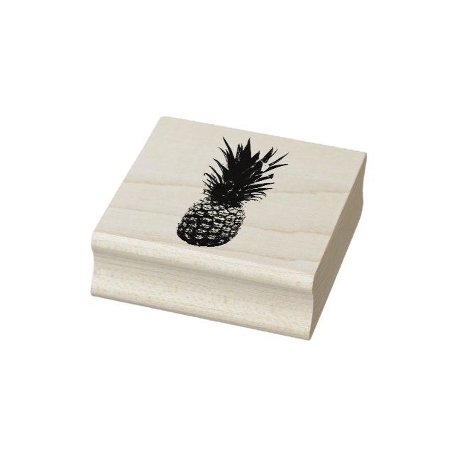 Tampon en bois d'ananas pour artisanat d'art (Tampon)