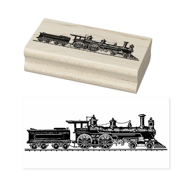Tampon en bois d'art ferroviaire (Créateur téléchargé)