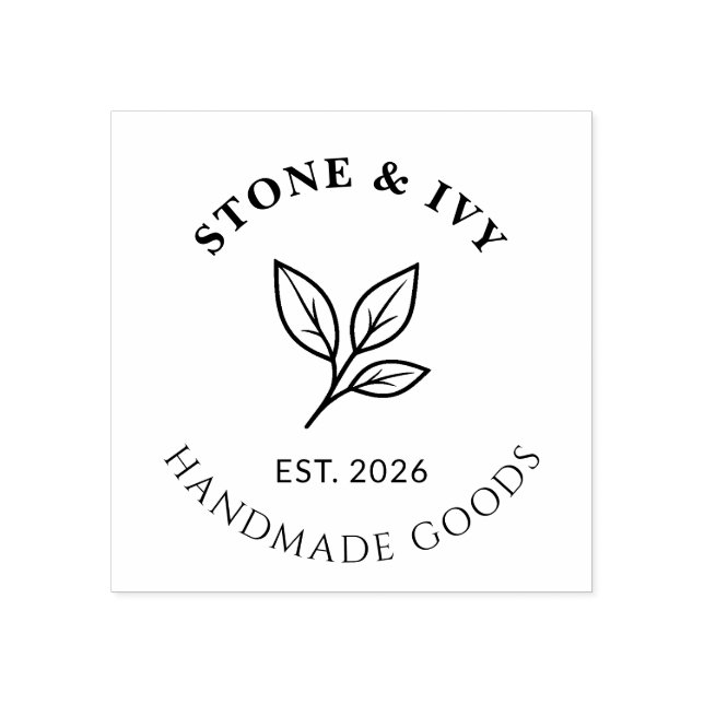 Tampon en caoutchouc avec logo personnalisé (Impression)