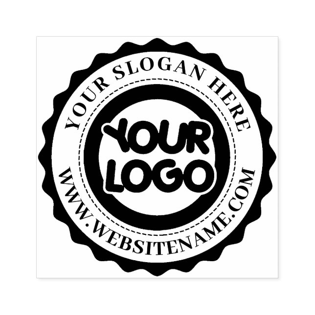 Tampon en caoutchouc de logo d'entreprise simple (Impression)