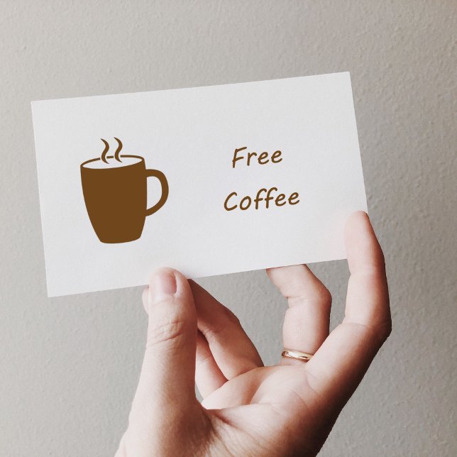 Tampon en caoutchouc de tasse à café (Coffee Mug Rubber Stamp)