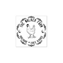 Tampon en caoutchouc d'oeuf vintage