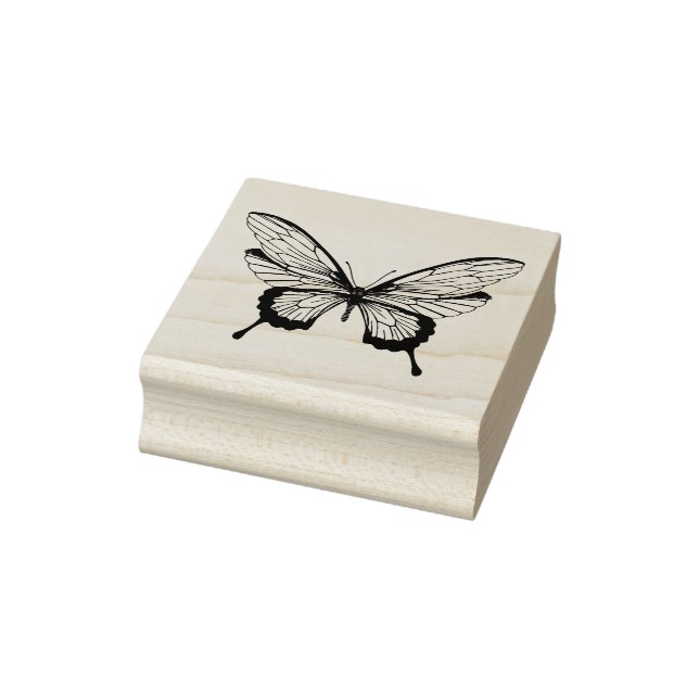 Tampon en caoutchouc Papillon (Tampon)