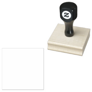 Tampon en caoutchouc personnalisé 2,5" x 2,5", Cou