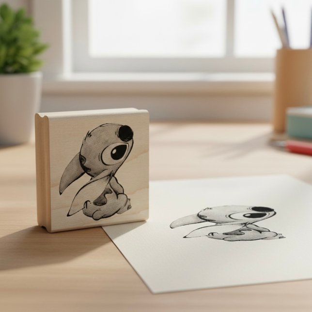 Tampon en caoutchouc Stitch (Créateur téléchargé)