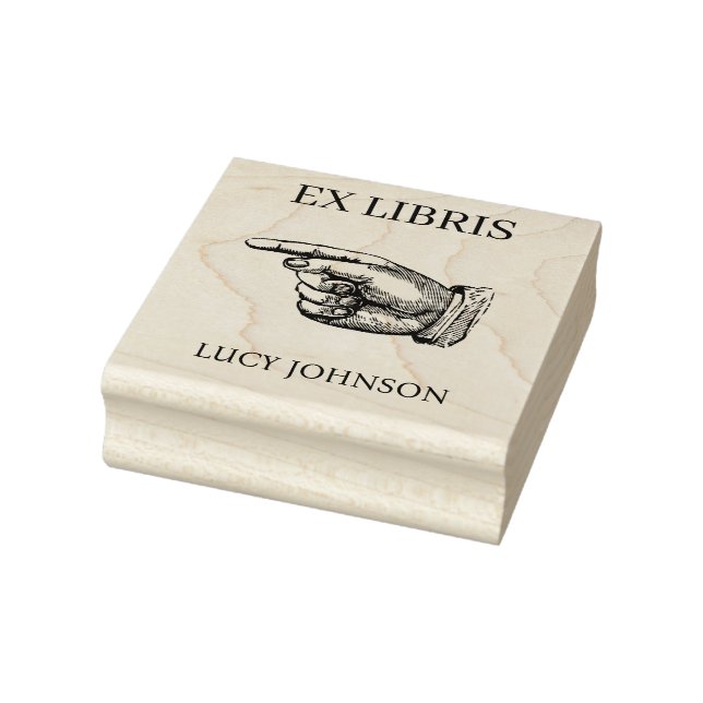 TAMPON ENCAISSEUR EX LIBRIS | Personnalisé (Tampon)