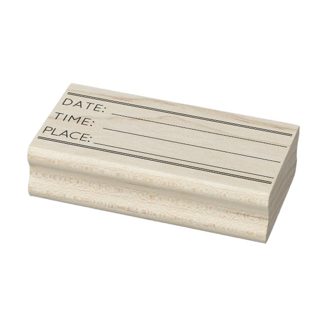 TAMPON ENCREUR AUTO-ENCREUR DE DATE ET HEURE DE BU (Tampon)