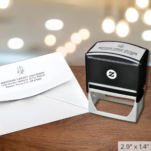 Tampon encreur auto-encreur Logo Balance de la Jus