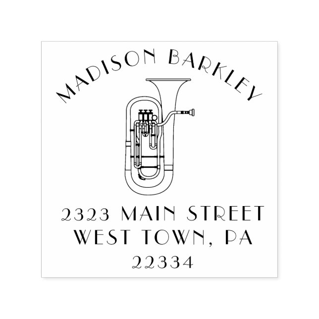 Tampon encreur auto-entonnoir professeur de groupe (Design)