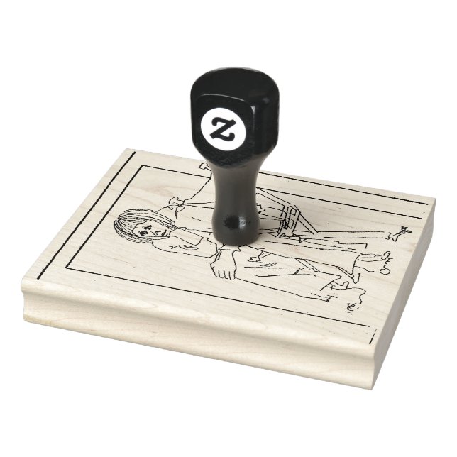 Tampon encreur en bois (Tampon)