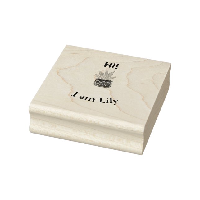 Tampon encreur en bois (Tampon)