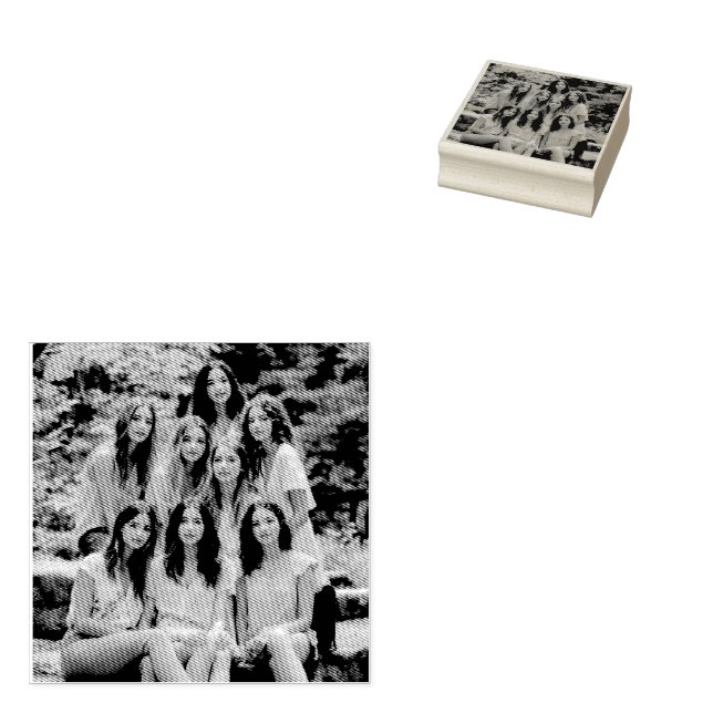 tampon encreur en bois (Tamponné)