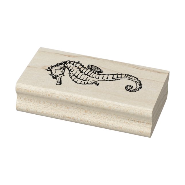 Tampon encreur - Hippocampe (Tampon)