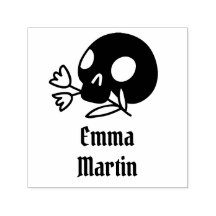 Tampon encreur personnalisé - Vous allez fille