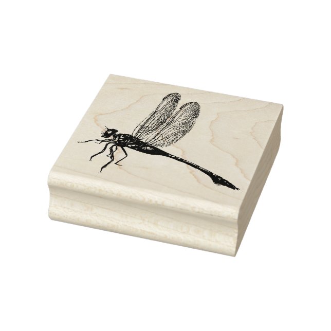 Tampon Libellule Insecte Vintage pour Artisanat Jo (Tampon)