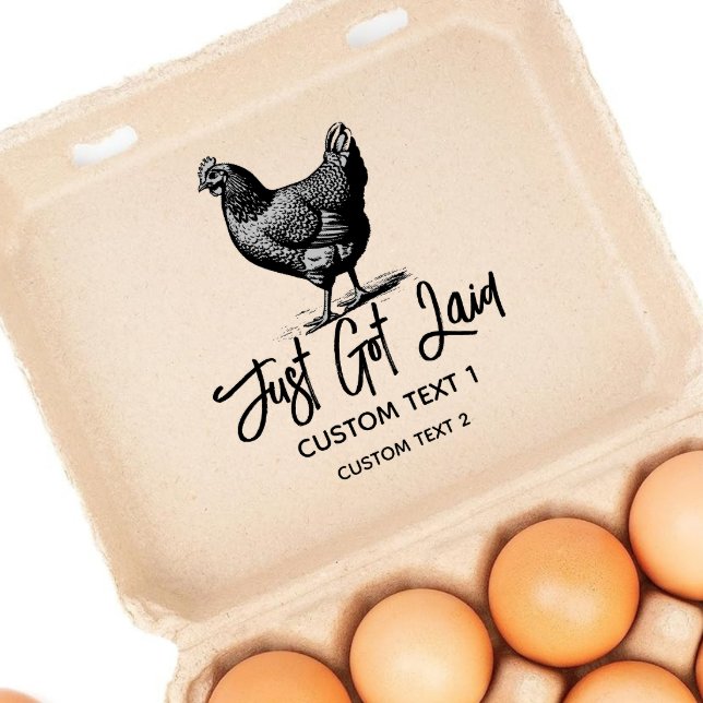Tampon Œuf de Poule Rustique a été mis (Créateur téléchargé)