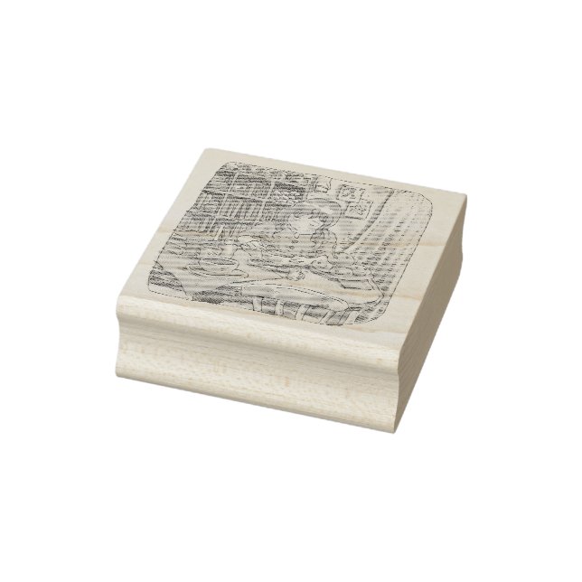 TAMPONS ENCREURS さ な な じ む 茶 色    (Tampon)