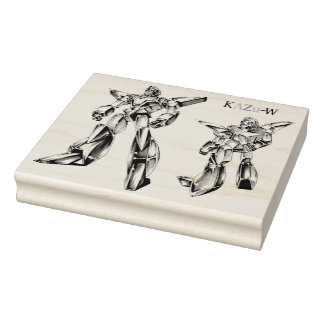 TAMPONS ENCREURS 作品番号00012　「ヒーローロボ基本体」