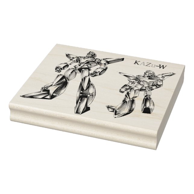 TAMPONS ENCREURS 作品番号00012　「ヒーローロボ基本体」 (Tampon)