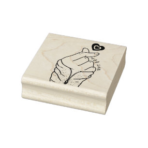 Tampons Encreurs 마 음 을 드 려 요 "Je vous donne mon coeur"