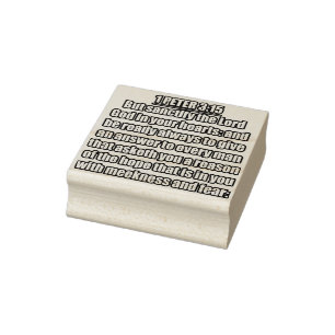 Tampons Encreurs 1 Pierre 3:15 Verse de la Bible du KJV