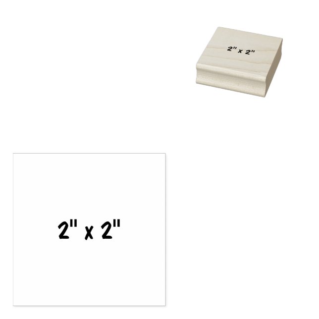 Tampons Encreurs 2" x 2" (Tamponné)