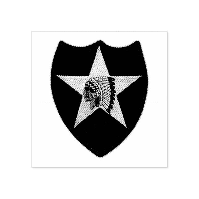 Tampons Encreurs 2e division d'infanterie Vets d'anciens combattant (Impression)