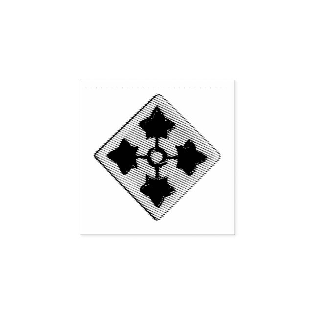 Tampons Encreurs 4e division d'infanterie Division d'infanterie Vet (Impression)