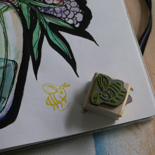 Tampons Encreurs Abee Love Cute beekeeper Lovers Bees Art