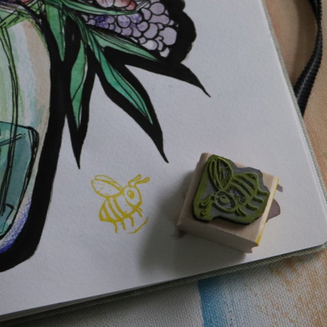 Tampons Encreurs Abee Love Cute beekeeper Lovers Bees Art (Créateur téléchargé)