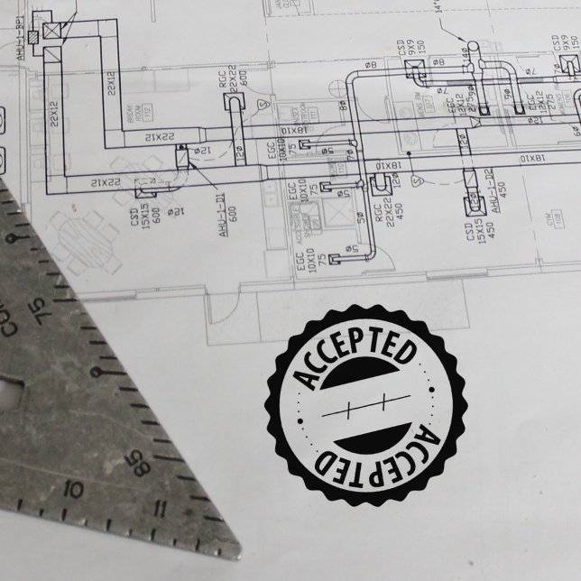 Tampons Encreurs Acceptée, comptable, petite entreprise (Créateur téléchargé)