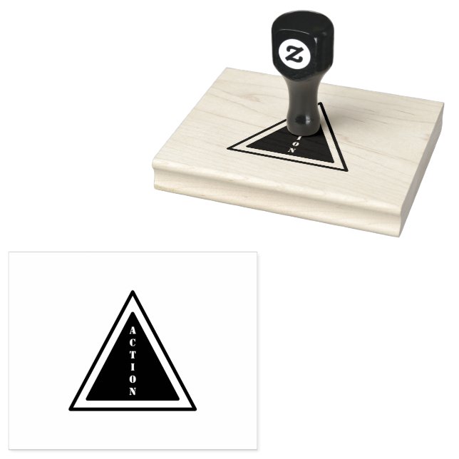 Tampons Encreurs ACTION Texte personnalisé Red Ink Office École Col (Tamponné)