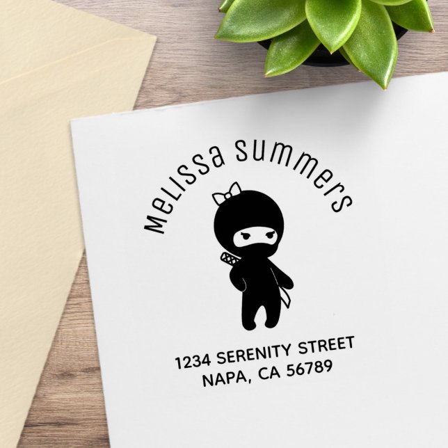 Tampons Encreurs Adresse de la Tiny Ninja Girl (Créateur téléchargé)