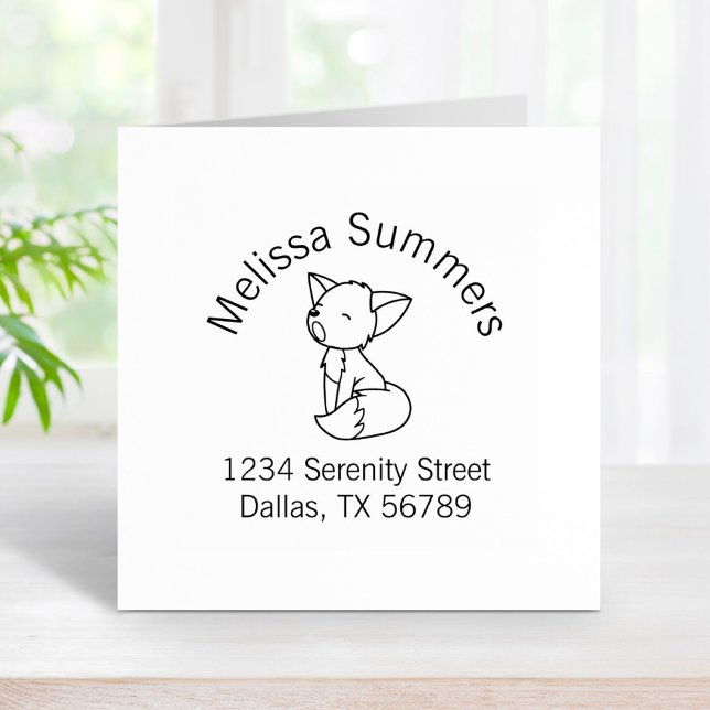 Tampons Encreurs Adresse de l'arc Sleepy Little Fox (Créateur téléchargé)