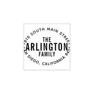 Tampons Encreurs Adresse de retour faite sur commande de