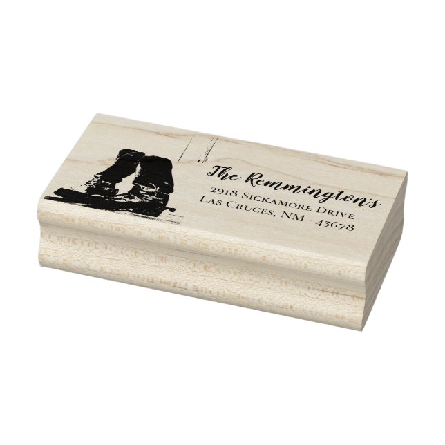 Tampons Encreurs Adresse de retour personnalisée Boots Timbre Pays  (Tampon)