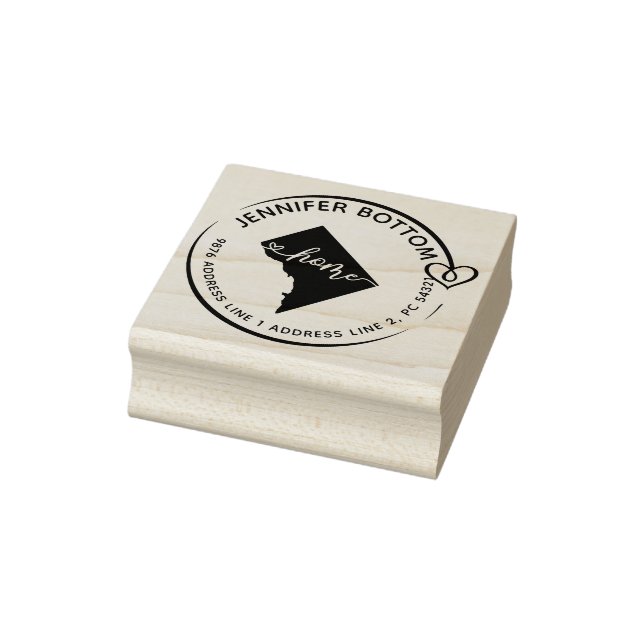 Tampons Encreurs Adresse de retour Washington DC (Tampon)
