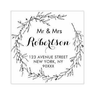 Tampons Encreurs adresse de script agréable