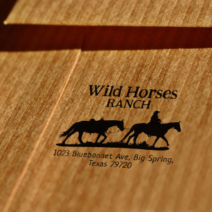 Tampons Encreurs Adresse du ranch du cheval
