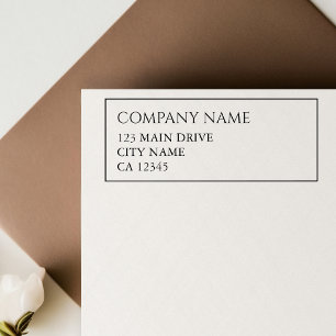 Tampons Encreurs Adresse professionnelle Bordure professionnelle