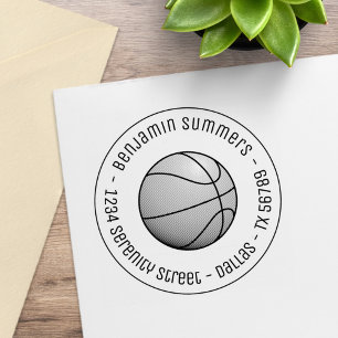 Tampons Encreurs Adresse ronde du basket-ball