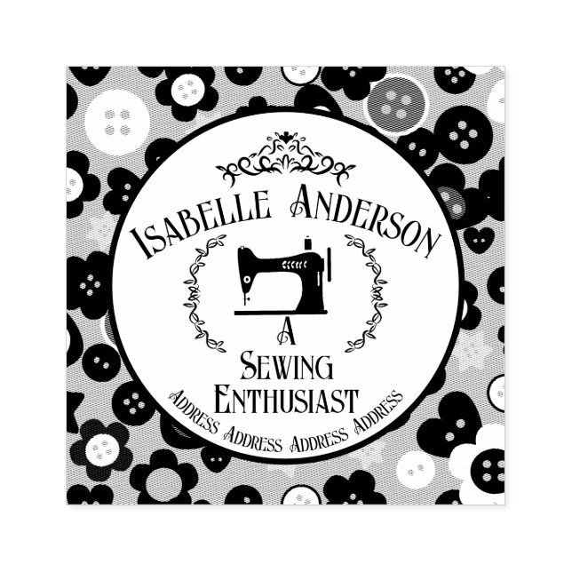 Tampons Encreurs Aimer Coudre Vintage (Impression)