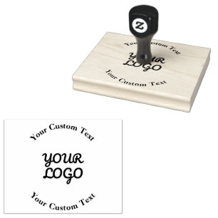 Tampons Encreurs Ajouter un logo simple et modifiable