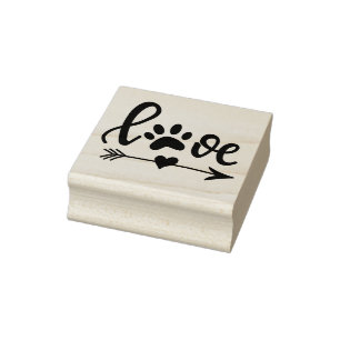 Tampons Encreurs Amour avec empreinte