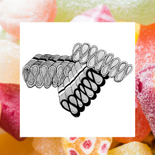 Tampons Encreurs Ancien ruban bonbon Noël Sweet Shop